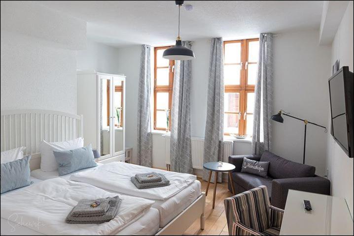 Markt Eins Gaestezimmer Schoppenstedt Kültér fotó